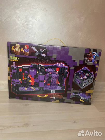 Конструктор Minecraft MY world Нападение LED