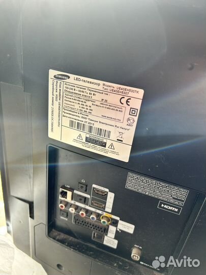 Телевизор samsung SMART tv 40