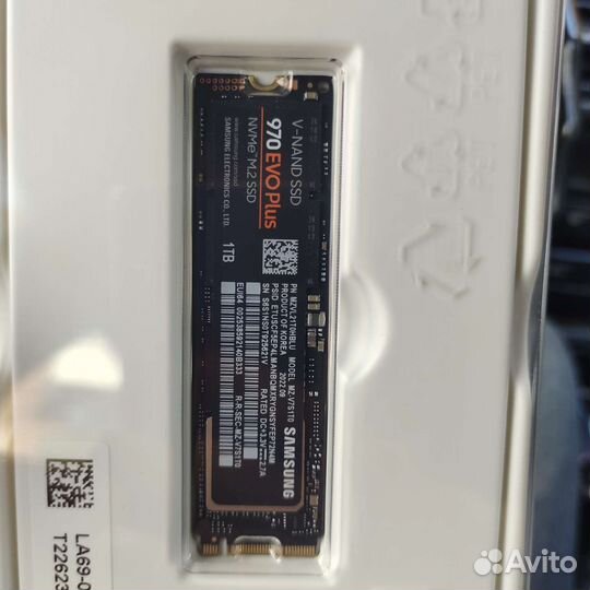 Жесткий диск Samsung 970 evo plus 1TB NVMe ssd m2