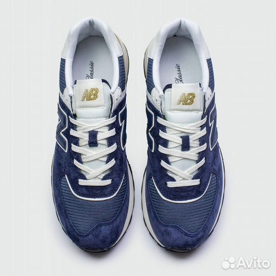 New Balance 574 Legacy Navy / White