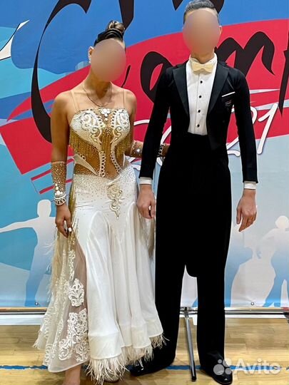 Платье для бальных танцев (европейская поограмма)