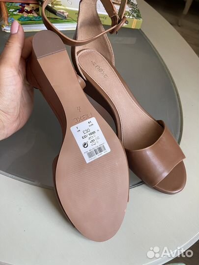 Босоножки Next новые 40 41 размер