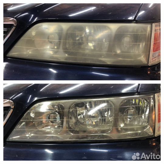 Химическая полировка фар