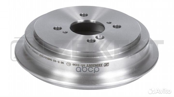 BS-5130 zekkert Барабан торм. зад. BS-5130 Zekkert