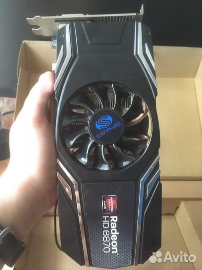 Видеокарта radeon hd 6870