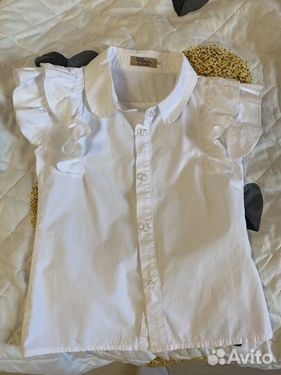 Рубашка школьная 122-128