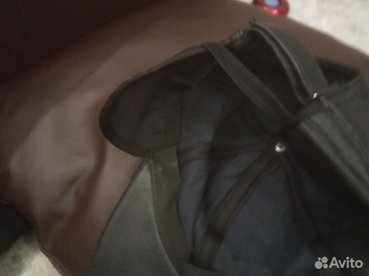 Кепка кожаная для детей с защитой ушей при ветре