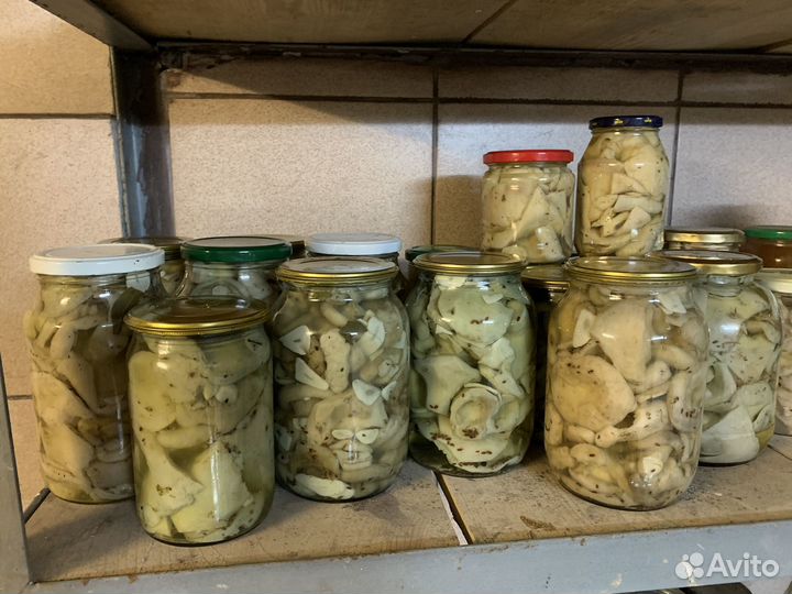 Грибы маринованные