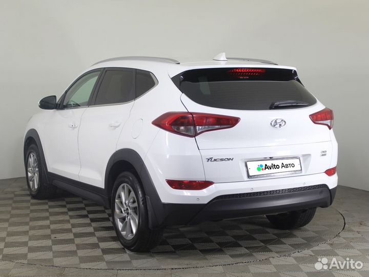 Hyundai Tucson 2.0 AT, 2017, 196 000 км