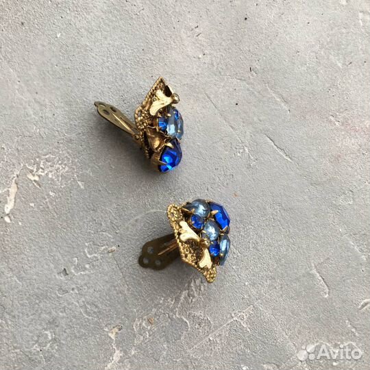 Винтажные украшения СССР клипсы