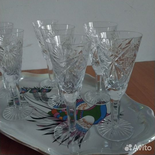 Рюмка хрусталь 14,5 см (7шт )