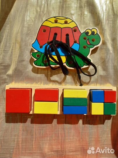 Деревянные игрушки, фигурки, посуда для кормления