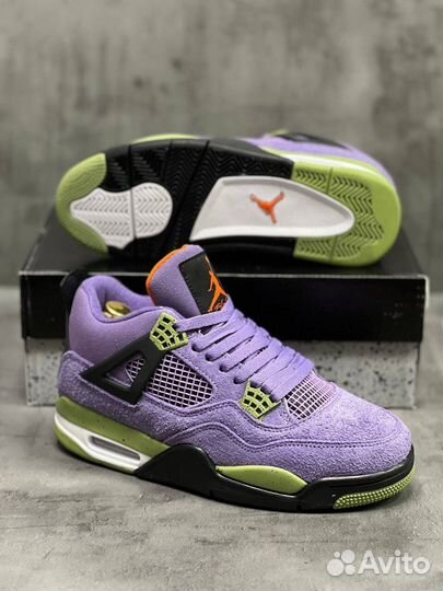 Кроссовки Nike Air Jordan 4 с мехом