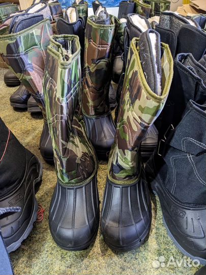 Сапоги для охоты и рыбалки Эва резина