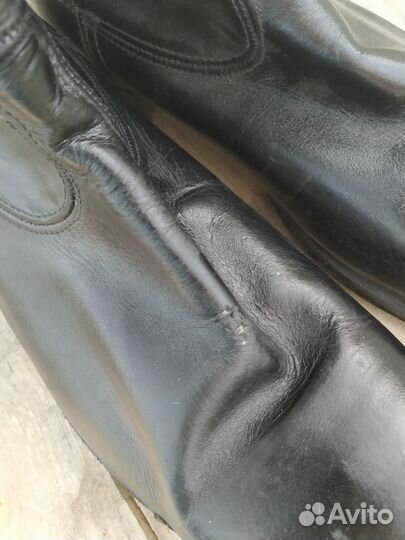 Сапоги офицерские хромовые СССР