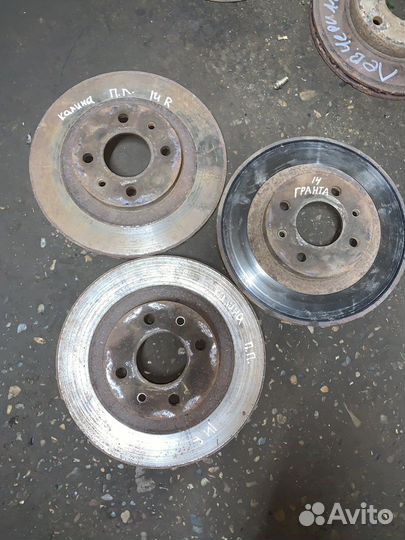 Тормозные диски R14 лада