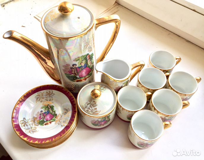 Кофейный сервиз Мадонна Yamasen 15 предметов