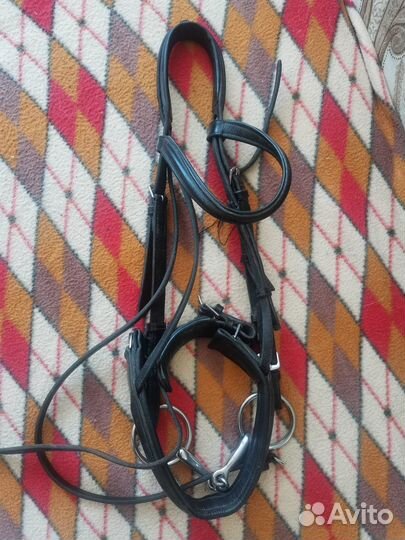 Уздечка для лошади бу