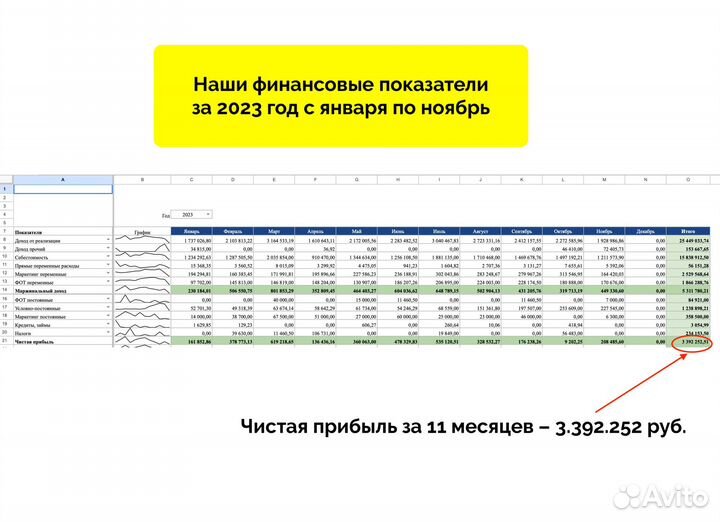 Интернет-магазин цветов с прибылью 4.485.638 р