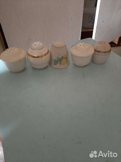 Солонка и перечница СССР