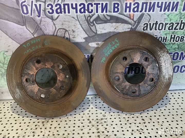 Диск тормозной задний Mazda 6 Gj