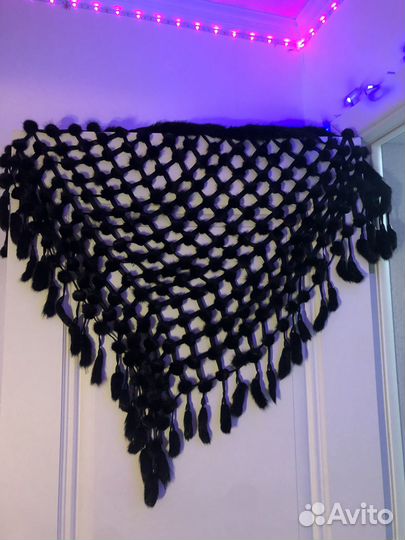 Косынка норковая