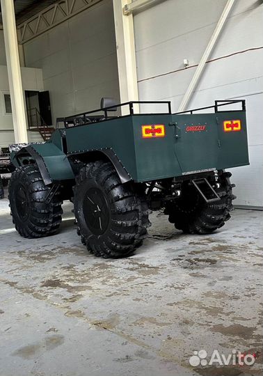 Переломка Grizzly (Снегоход - Болотоход)