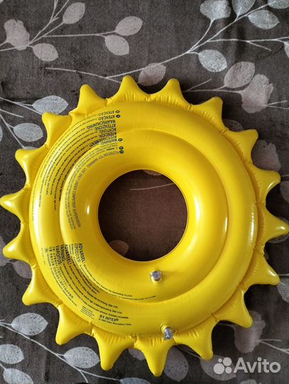 Детский надувной плавательный круг