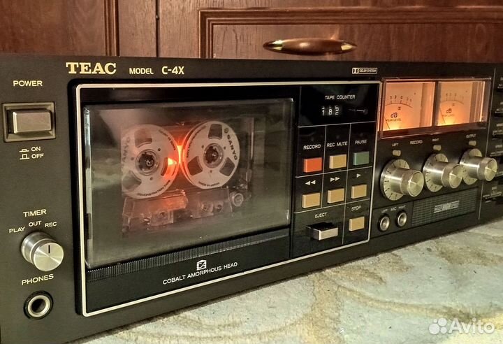 Двухскоростная кассетная дека Teac C-4X