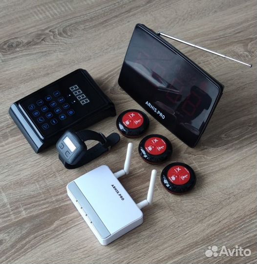 Кнопка вызова медперсонала, персонала, врача, часы