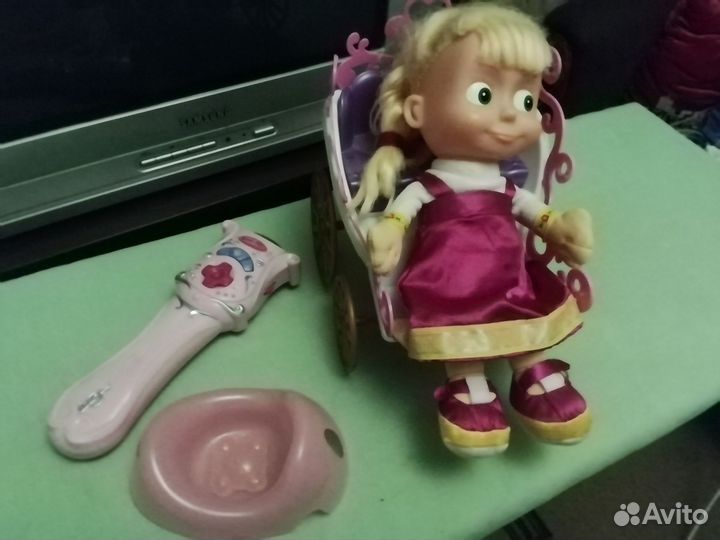 Игрушки разные для девочки большущий пакет