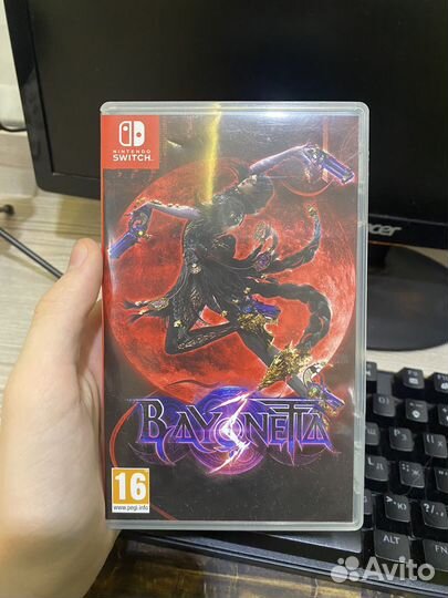 Картриджи для nintendo switch bayonetta 3