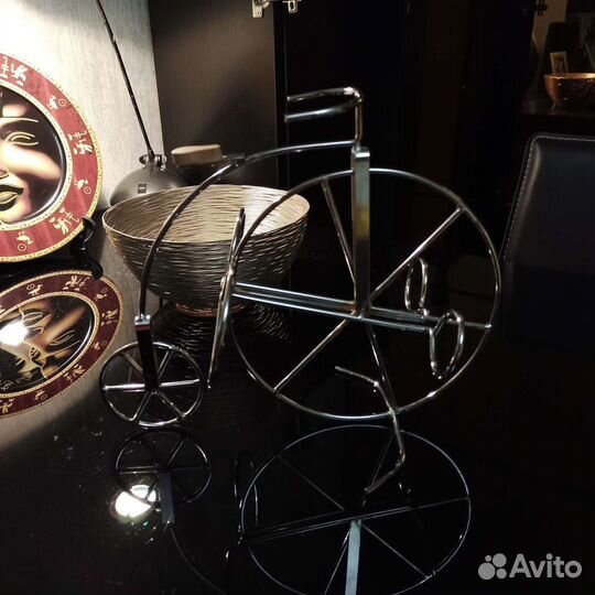 Держатель для винных бутылок, велосипед