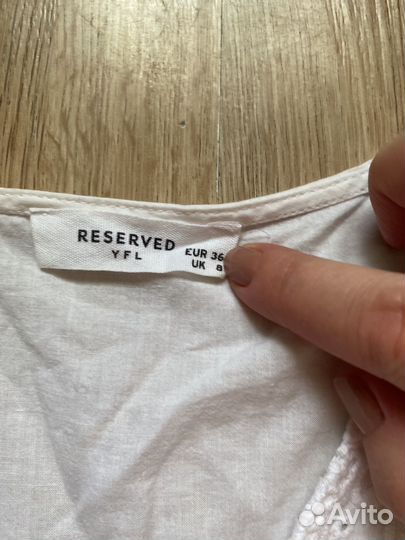 Блузка белая женская размер м