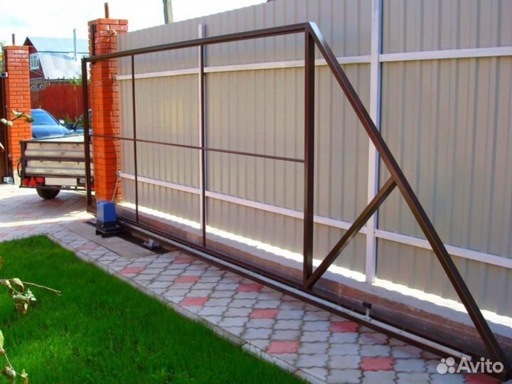 Откатные ворота 