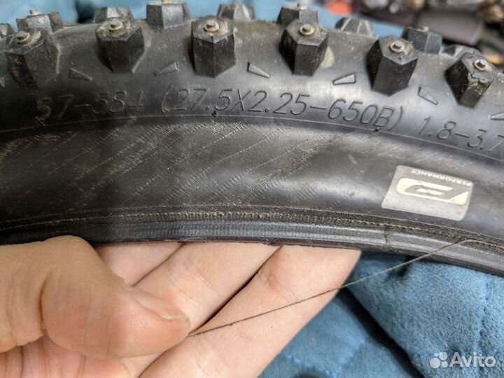 Покрышка Schwalbe ice spiker 27.5x2.25 старая