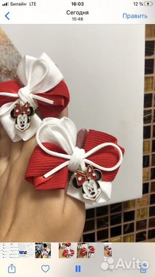 Бантики ручная работа