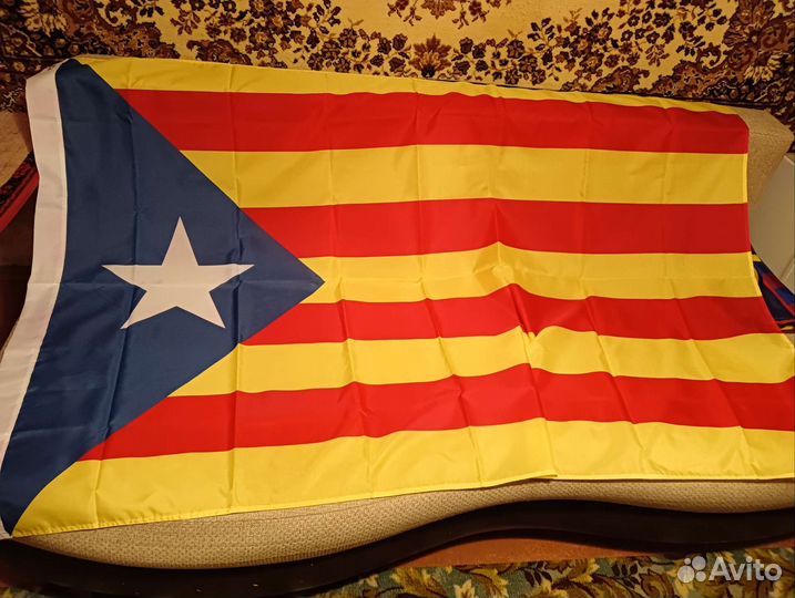 Вымпел, шарф, флаг фк Барселона