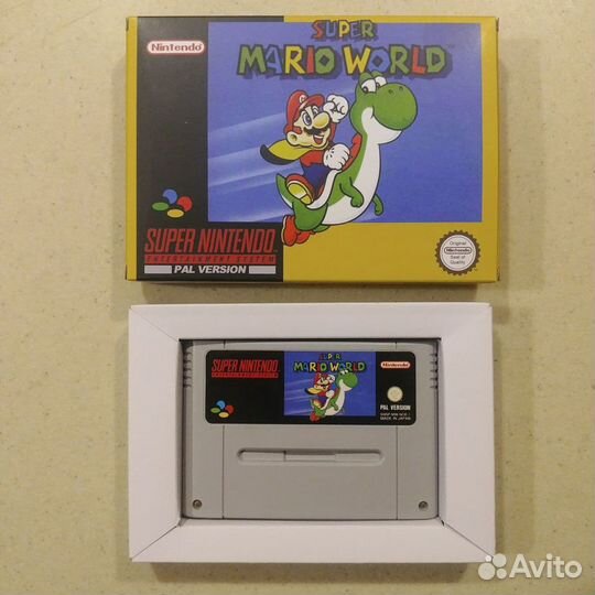 Картриджи Super Nintendo оригинал