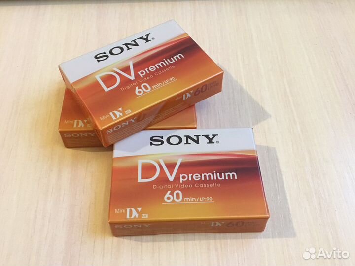Видеокассеты Sony DV premium