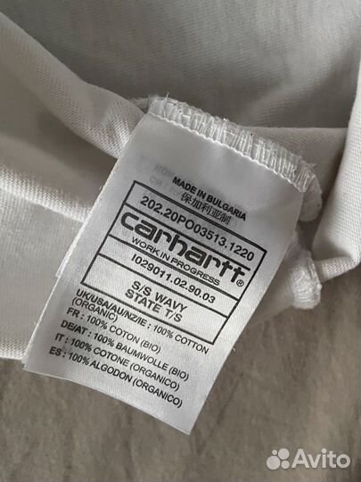 Футболка carhartt wip