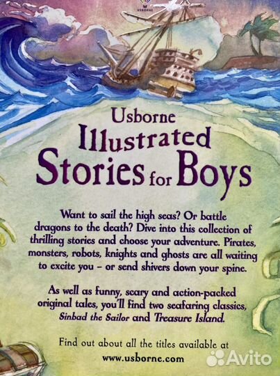 Книга на английском языке для мальчиков