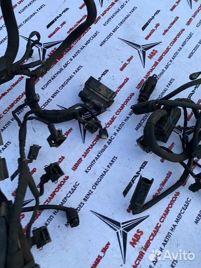 Проводка двигателя M137 W220 Mercedes