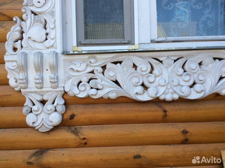 5 резных наличников