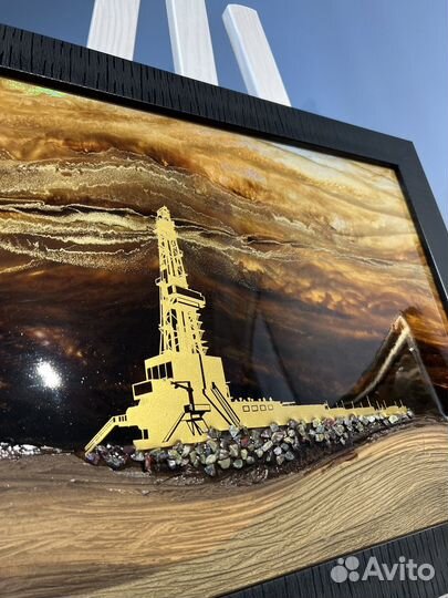 Буровая в атмосфере