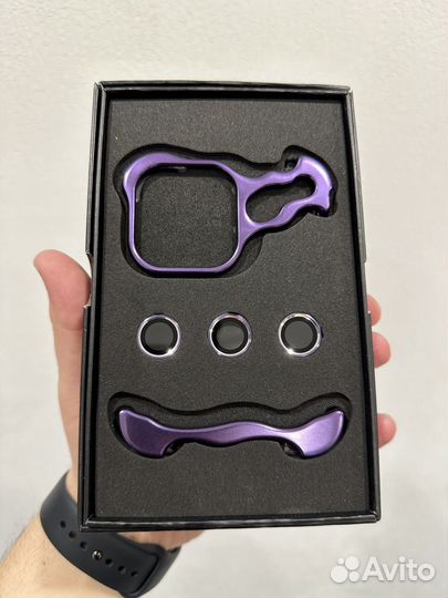 Чехол на iPhone 15 pro max алюминиевый
