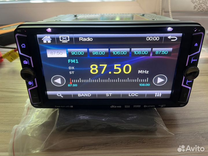 Магнитола 2din, 200*100, toyota