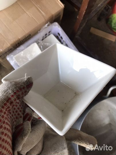 Салатницы/соусницы фарфоровые