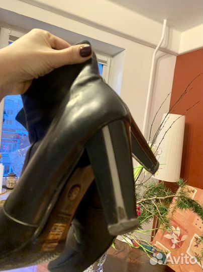 Ботильоны кожаные женские 37 размер