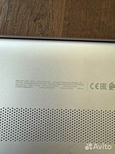 Ноутбук hp pavilion 15